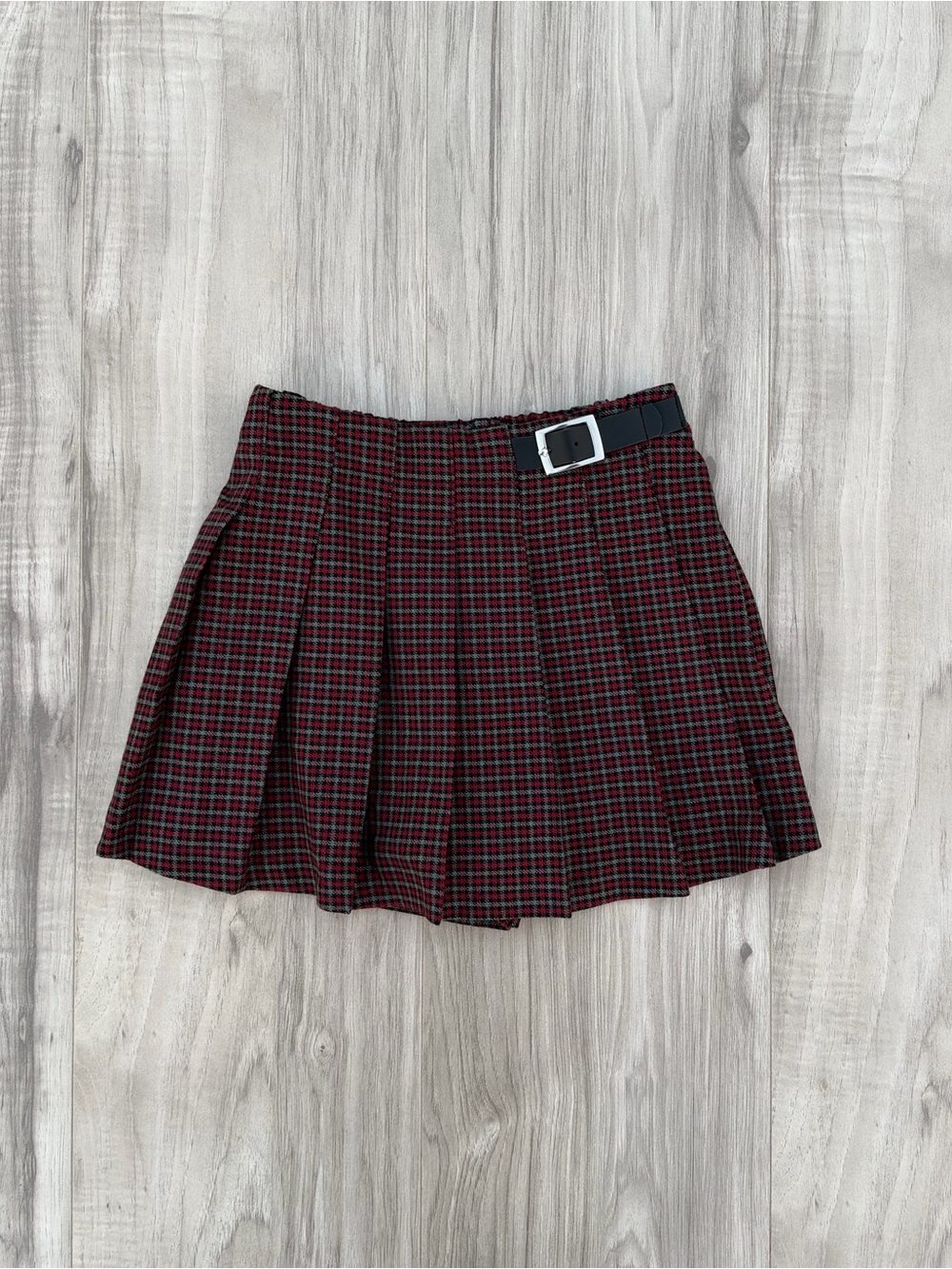 Zara Kids Plaid Box Pleat Skirt / Skort